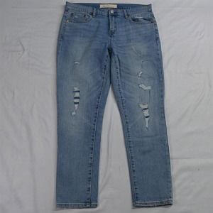 Gap‎ 28 Best Girlfriend Slim Light Wash Stetch Denim Jeans